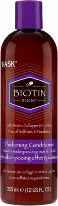 Image du produit Hask BIOTIN BOOST conditionneur épaississant 355 ml (355 ml)