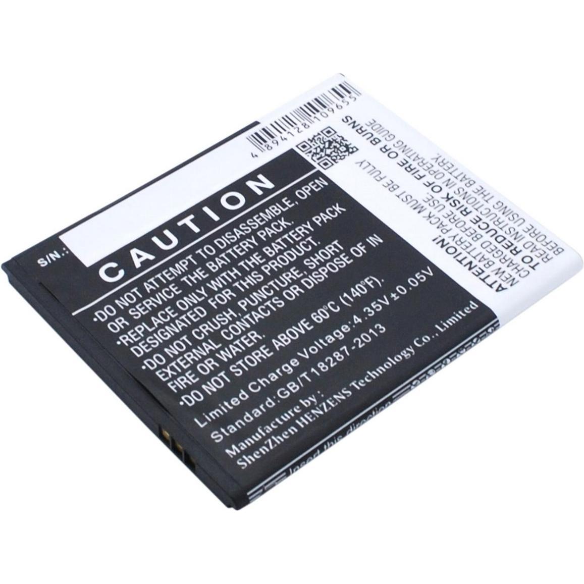 CoreParts Mobile Battery for KAZAM (Akku), Mobilgerät Ersatzteile, Schwarz