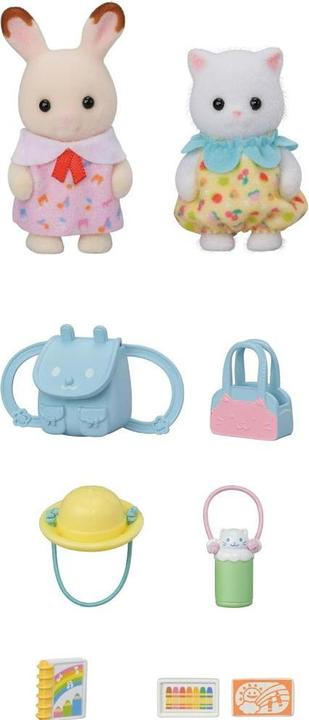 Image du produit Sylvanian Families Nursery Friends - Walk Along Duo