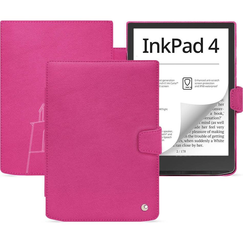 Thumbnail - Noreve Lederschutzhülle horizontal, eReader Zubehör, Rosa