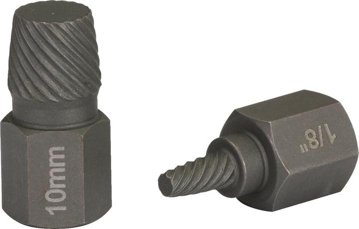 Actual product image KS Tools Spiral screw and bolt extractor set, 15 pcs.