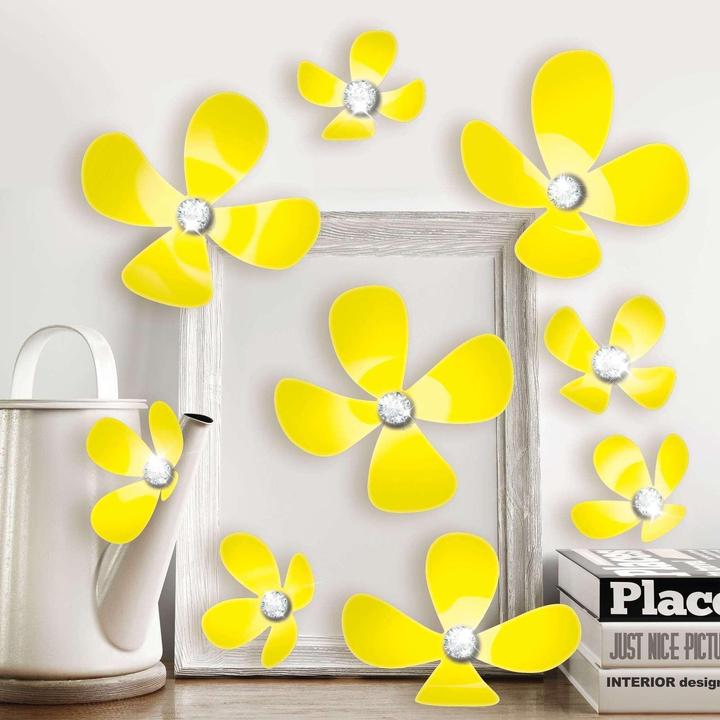 Actual product image Walplus Flowers (85.5 x 85.5 cm)