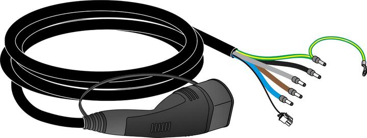 Schneider Electric SCHN charging cable (Type 2, 16 A, 4 m)