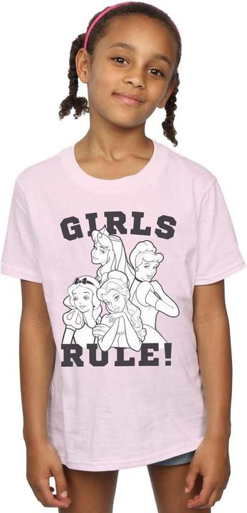 Image du produit Disney - T-shirt PRINCESSES GIRLS RULE - Fille (116)