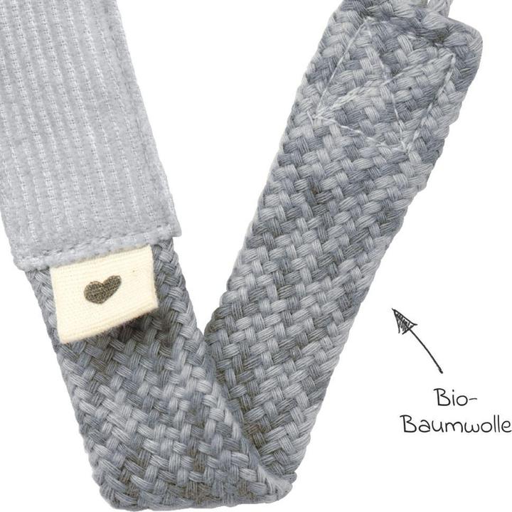Immagine prodotto Bibs Catena a manichino intrecciata, Nuvola/Ferro (1 x)