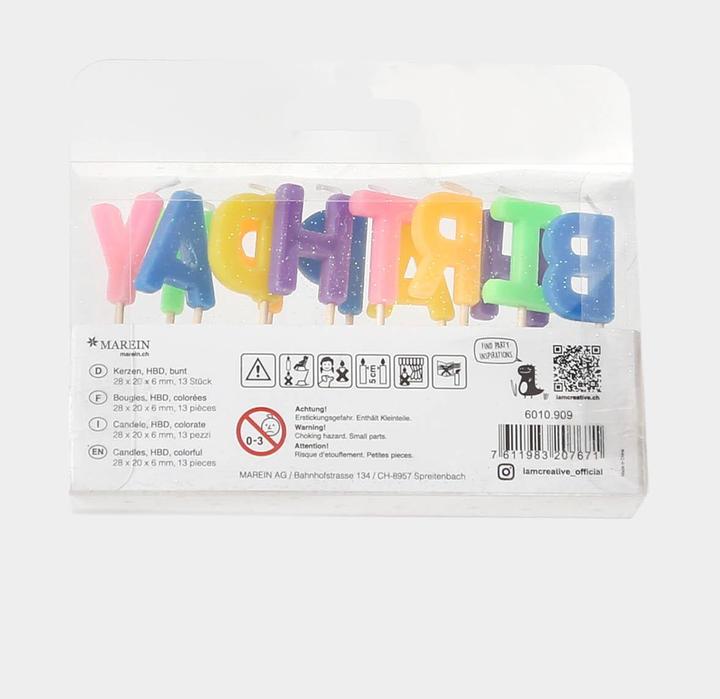 Actual product image I Am Creative Happy Birthday (13 pcs.)