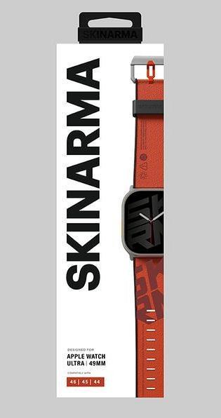 Actual product image NoName Skinarma Band Spunk Apple Watch Ultra 49mm orange (49 mm, Silicon)