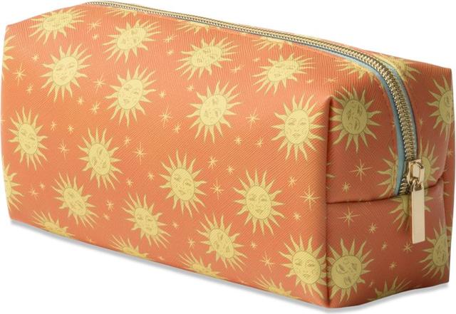 Designworks Vegan Leather Pen Pouch - Terracotta Sun