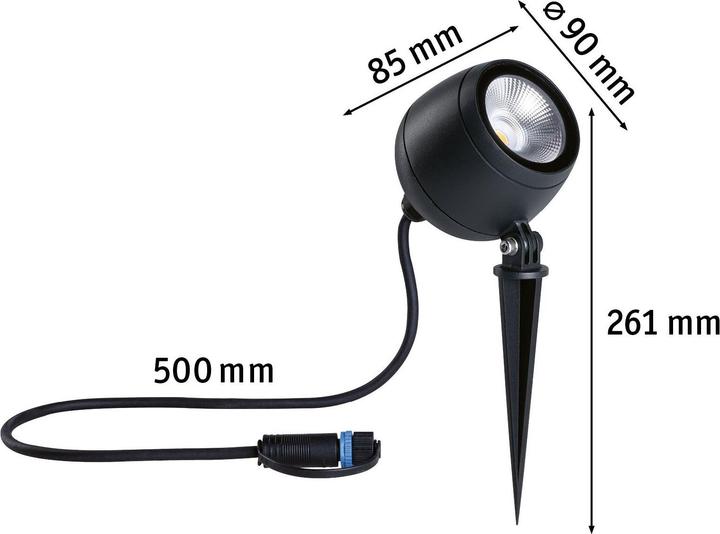 Produktbild Paulmann Outdoor Plug & Shine Spot Kikolo (460 lm, IP65)