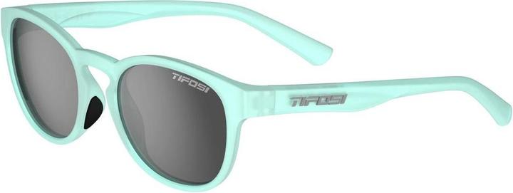 MGA Tifosi Svago Polarised Satin Crystal Teal (1 lente fumé 15,4% di trasmissione della luce) (Nuovo)