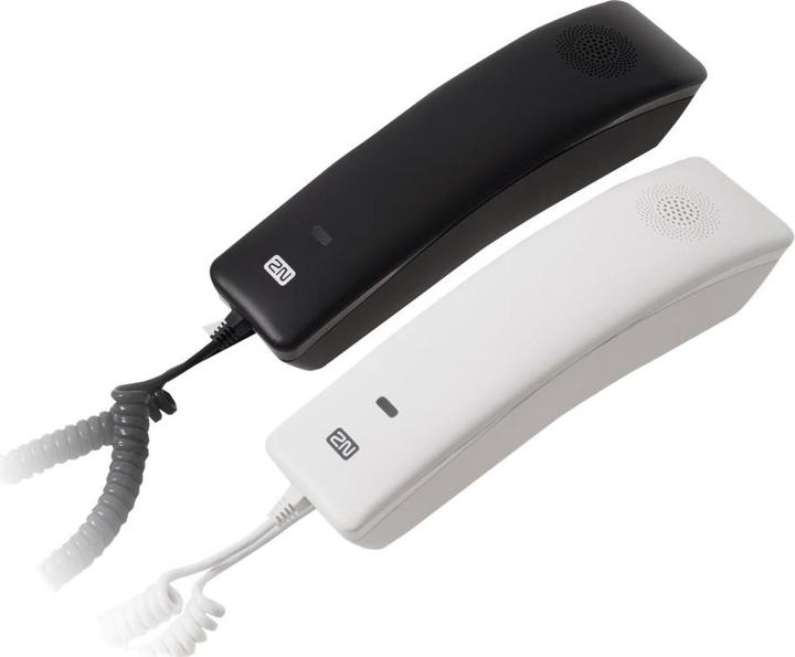 Produktbild 2N Innensprechstelle IP Handset Schwarz (Ethernet, Kabelgebunden)