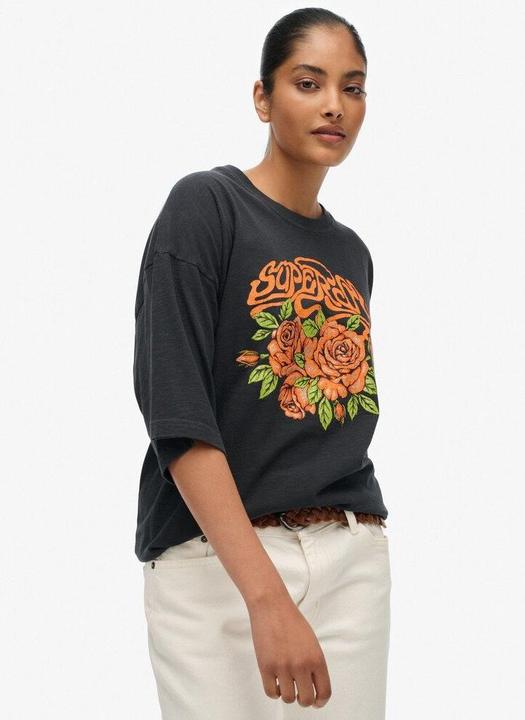 Actual product image Superdry Biker Rock Oversized Tee (12XL)