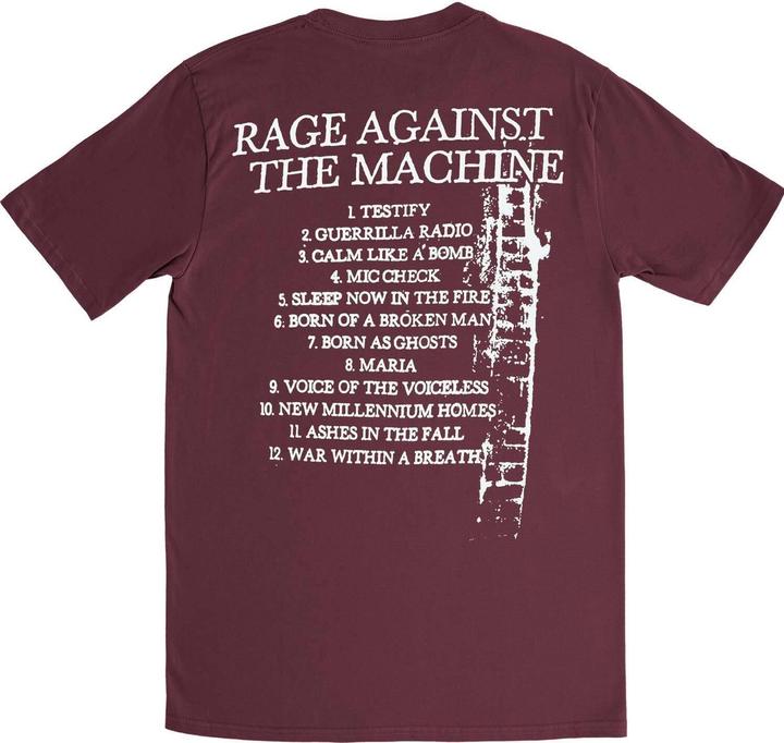 Produktbild Rage Against the Machine BOLA Album Cover TShirt (S)