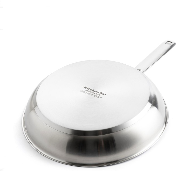 Image du produit KitchenAid Poêle à frire 28cm *noir (28 cm, Poêle à frire, Acier inoxydable)