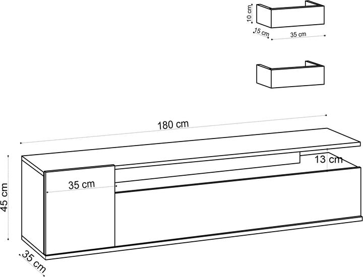 Produktbild Kalune Design Lance (180 x 35 x 45 cm)