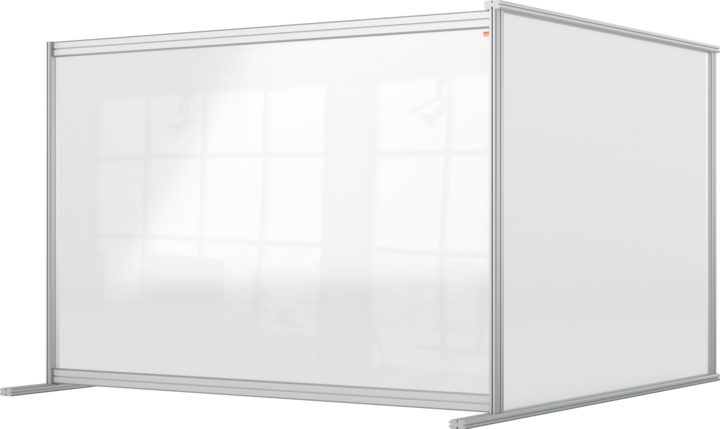Produktbild Nobo Schreibtischtrennwand Premium Plus Erweiterung 140 x 100 cm (140 x 100 cm)