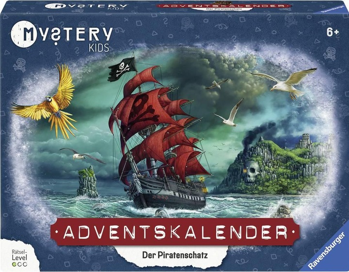 Produktbild Ravensburger Der Piratenschatz - 24 Rätsel