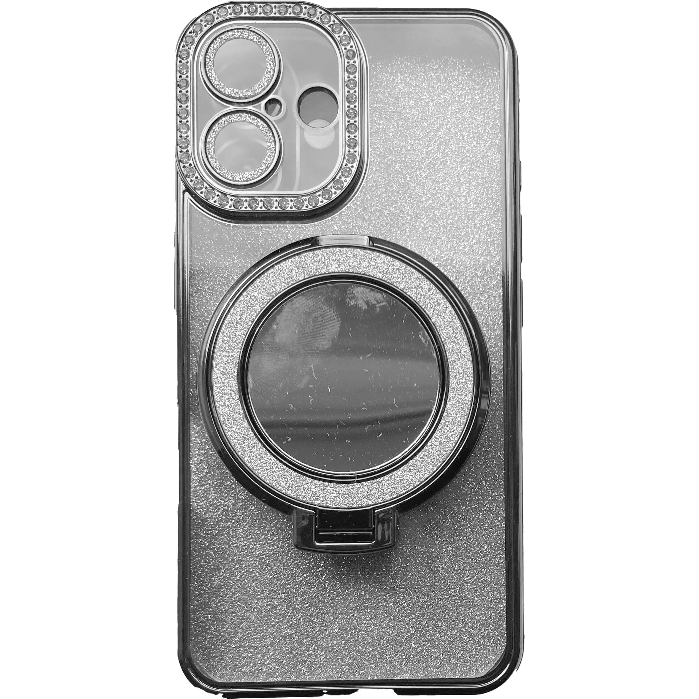 Thumbnail - Peter Jäckel OHLALA! Back Cover Glamour Mirror (Apple iPhone 16), Smartphone Hülle, Silber