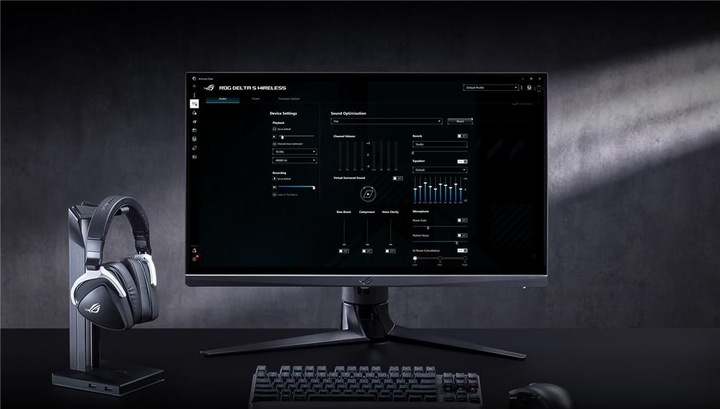 Actual product image ASUS ROG Delta S (Wireless, Cable)