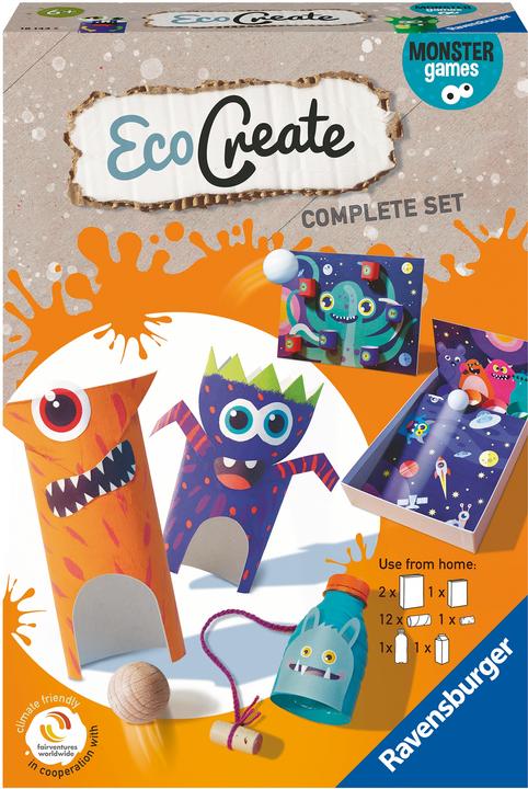 Produktbild Ravensburger EcoCreate Monster Games
