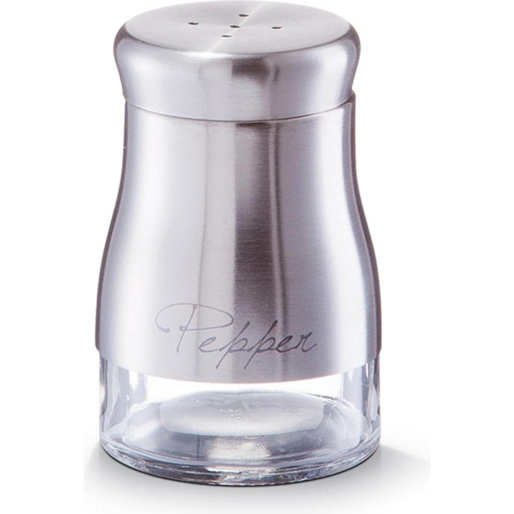 Zeller Present Pfefferstreuer, Pfeffermühle + Salzmühle, Silber