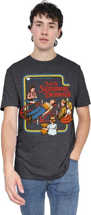 Produktbild Steven Rhodes Lets Summon Demons TShirt meliert (XXL)