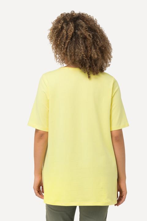 Actual product image Ulla Popken Essential Round Neck Stretch Tee (46, 48)
