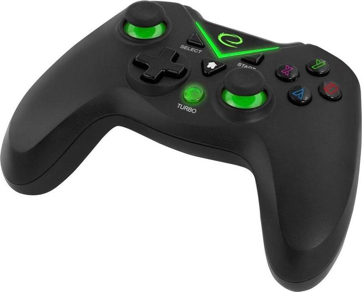Actual product image Esperanza EGG112K Gamecontroller Gamepad PS3 XBOX ONE PC USB 2.0 Black (PC, PS3, Xbox One S)