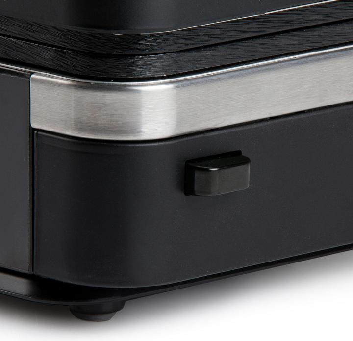 Actual product image Domo SANDWICH-WAFFEL-GRILL 3-IN-1 INKY BLACK Sandwichmaker Schwarz