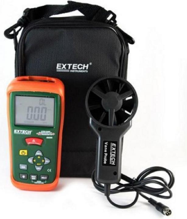 Actual product image Extech Thermo-anemometer, 0.4... 30m/s, -10... 60°C