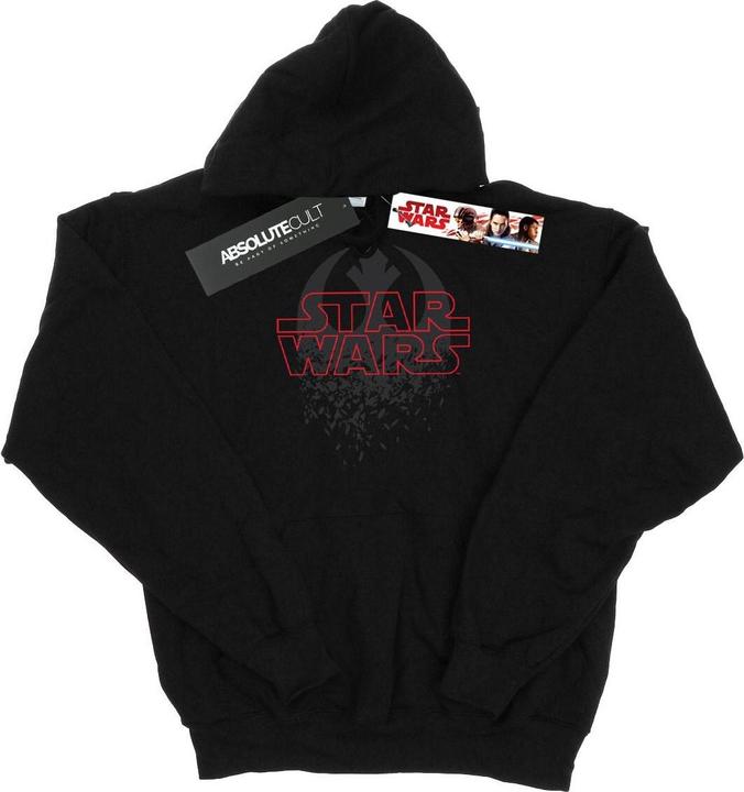 Image du produit Star Wars - Sweat à capuche THE LAST JEDI SHATTERED EMBLEM - Fille (152, 158)