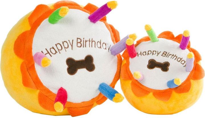 Immagine prodotto House Of Paws Torta di Compleanno Giocattolo per Cani in Peluche (Cane di peluche)