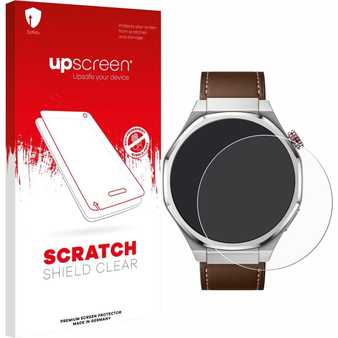 upscreen Schutzfolie Displayschutz Displayschutzfolie Folie Klar Transparent, Smartwatch Schutzfolie, Transparent