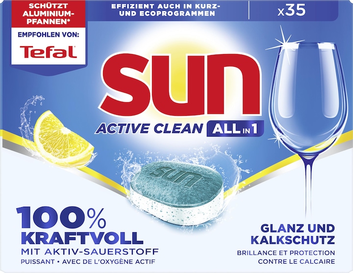 Actual product image Sun All-in-1 Active Clean (Pills)