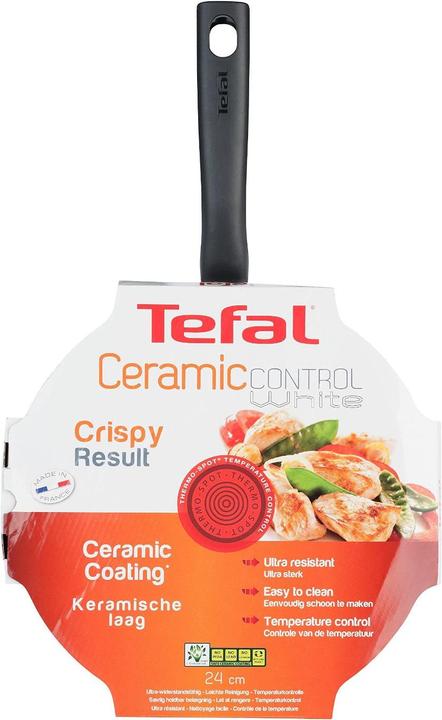 Produktbild Tefal Ceramic Control White (Bräter + Schmortopf, 24 x 7 cm)