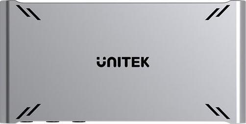 Produktbild Unitek Przełącznik Kvm USB-C 10gbps Z HDMI Z Transferem Plików Między Systemami