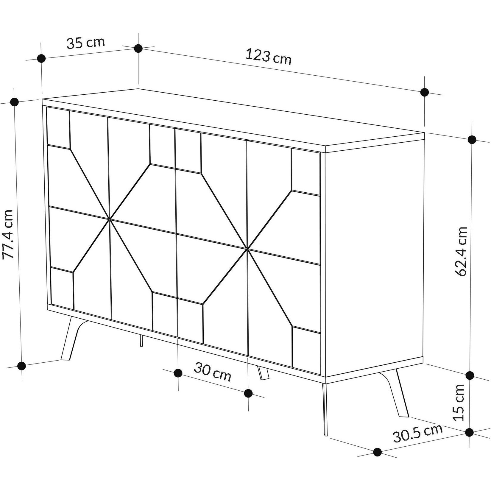 Thumbnail - Skye Decor, Konsolentisch, Persephone (123 x 35 cm)