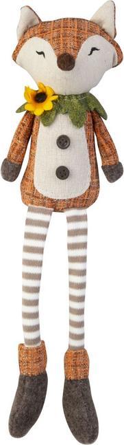 Produktbild MICA Living Kantenhocker Fuchs - orange/grün - ca. 8 x 6 x 32 cm - 1 Stück