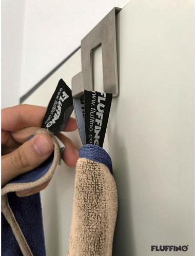 Image du produit Fluffino Set de serviettes pour chiens, Beige / Bleu, L (Chien)