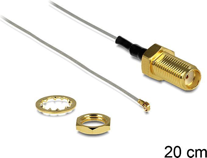 Actual product image Delock SMA - MHF-4 (Antenna cable)