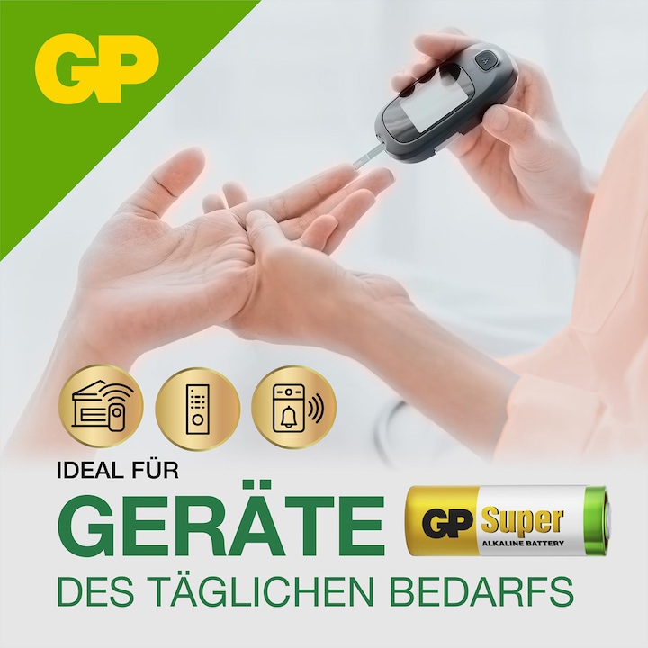 Produktbild GP Batteries Super Alkaline (2 Stk., N, 885 mAh)