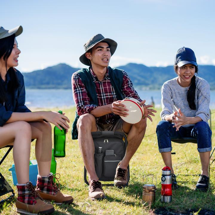 Actual product image Relaxdays Camping stool