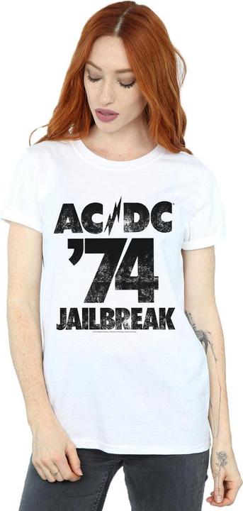 Immagine prodotto AC/DC Maglietta Boyfriend in cotone Jailbreak 74 Donna/Ladies (5XL)