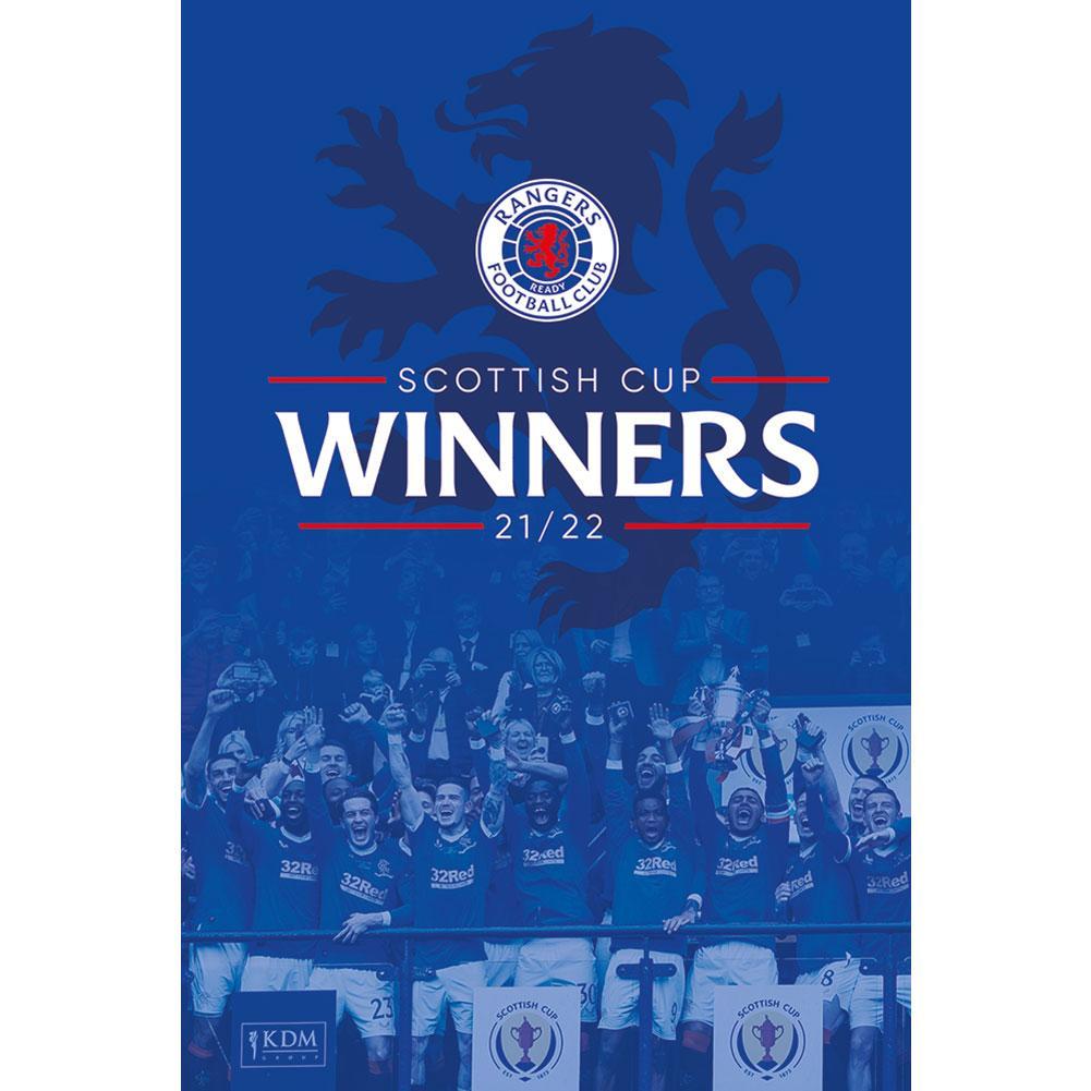 Rangers FC Poster Scottish Cup Winners - kaufen bei Galaxus