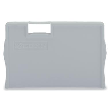 25x Wago Trennplatte 2mm, Elektronikzubehör + Gehäuse, Grau