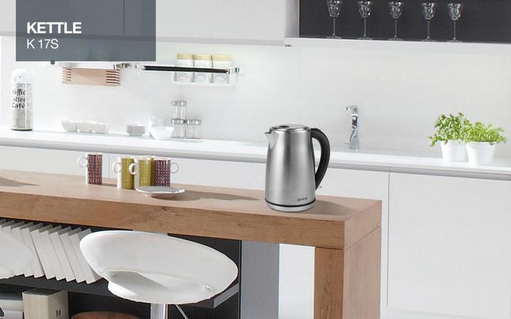 Actual product image Gorenje K17S electric kettle Metallic (1.70 l)