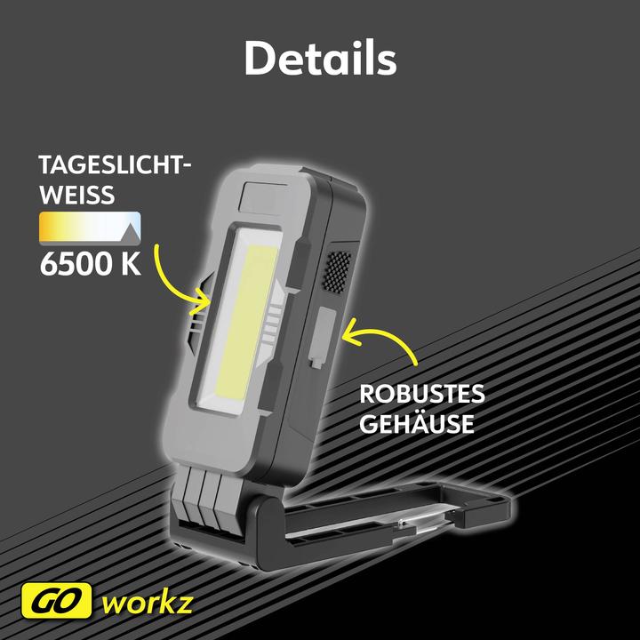 Produktbild Müller Licht Müller-Licht 27700068 WL3 LED Arbeitsleuchte akkubetrieben 8 W 350 lm Anzahl mi (350 lm)