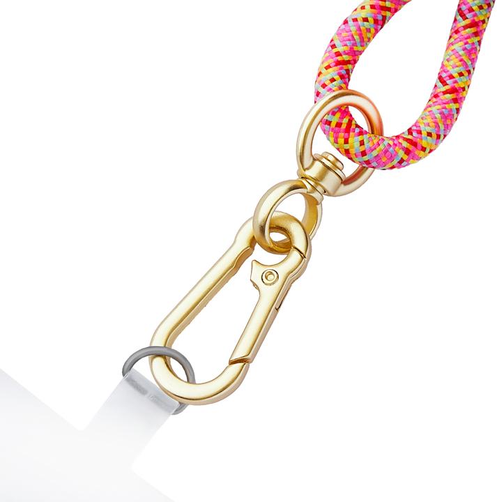 Image du produit Intenso Handykette als Lade- + Datenkabel USB-C bis 1,65m neon mix (1.65 m, USB 2.0, 60 W)