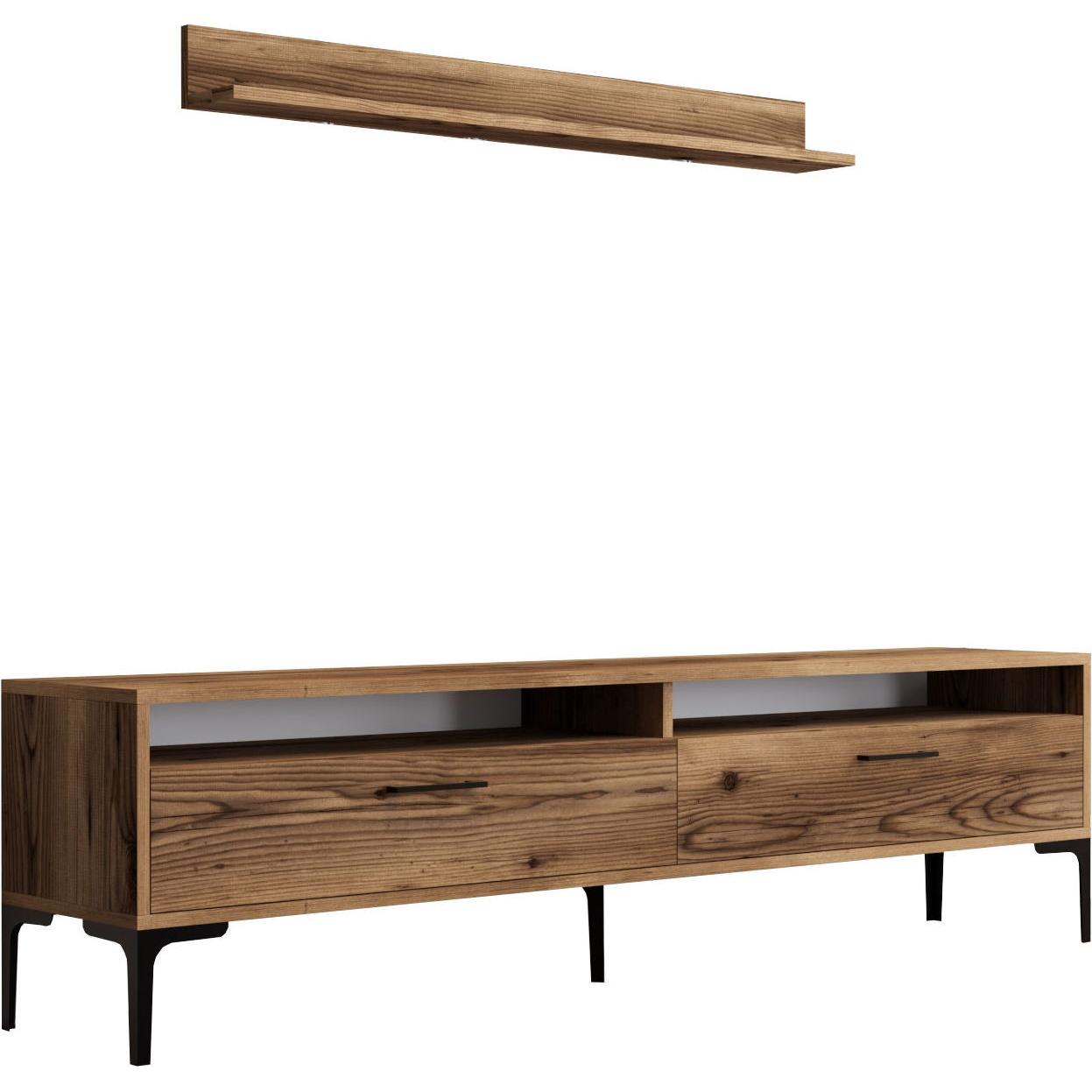 Hanah Home, TV Möbel, Deandre (180 x 35 x 47 cm)