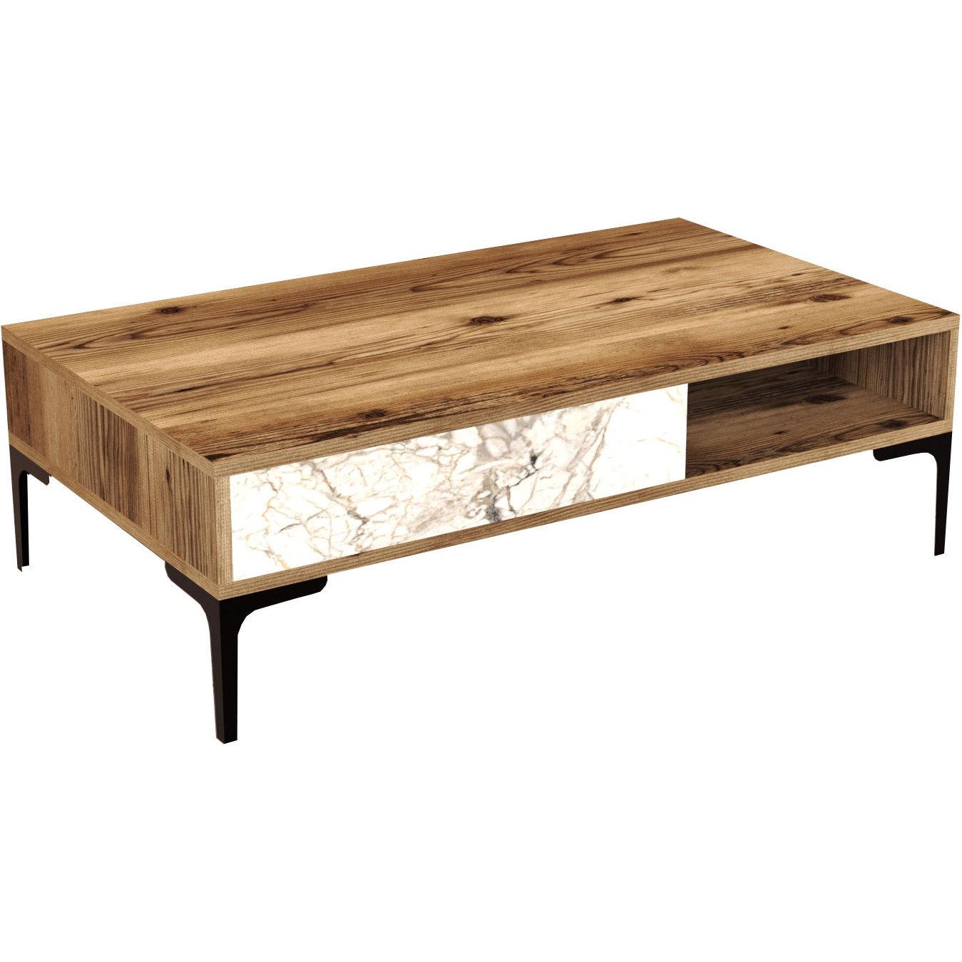 Hanah Home, Couchtisch + Beistelltisch, Everest (105 x 60 x 32.6 cm)